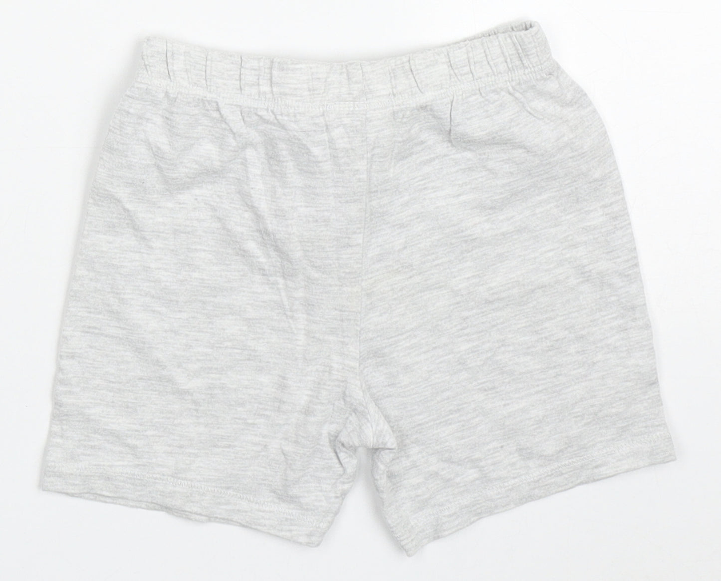 Fred & Flo Baby Grey  Cotton Cropped Trousers Size 12-18 Months  Drawstring - Sweat Shorts