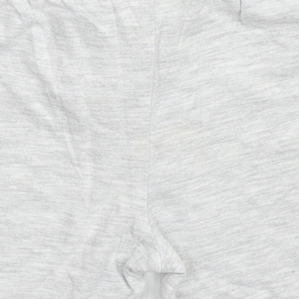 Fred & Flo Baby Grey  Cotton Cropped Trousers Size 12-18 Months  Drawstring - Sweat Shorts