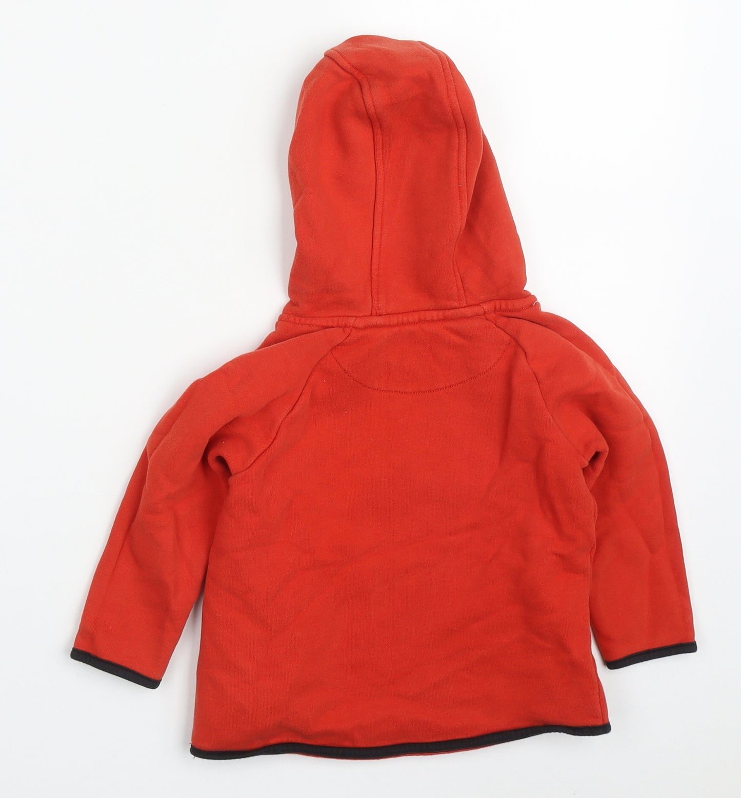 Ted Baker Boys Red  Cotton Pullover Hoodie Size 2-3 Years  Pullover