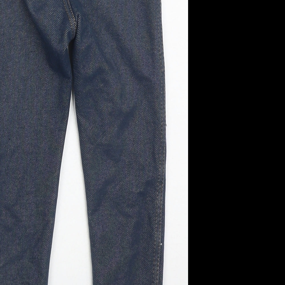 Primark Girls Blue  Cotton Jegging Jeans Size 4-5 Years  Regular
