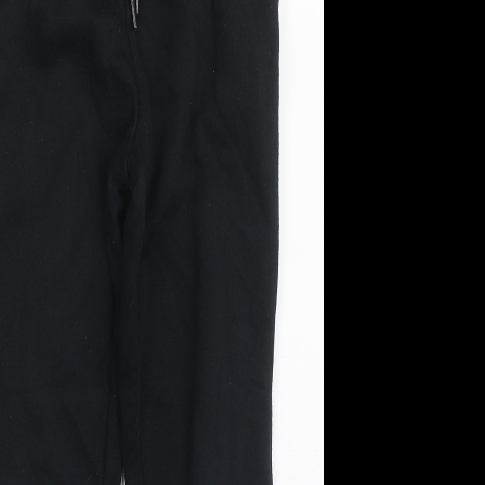 Dunnes Boys Black  Cotton Sweatpants Trousers Size 6 Years  Regular Drawstring