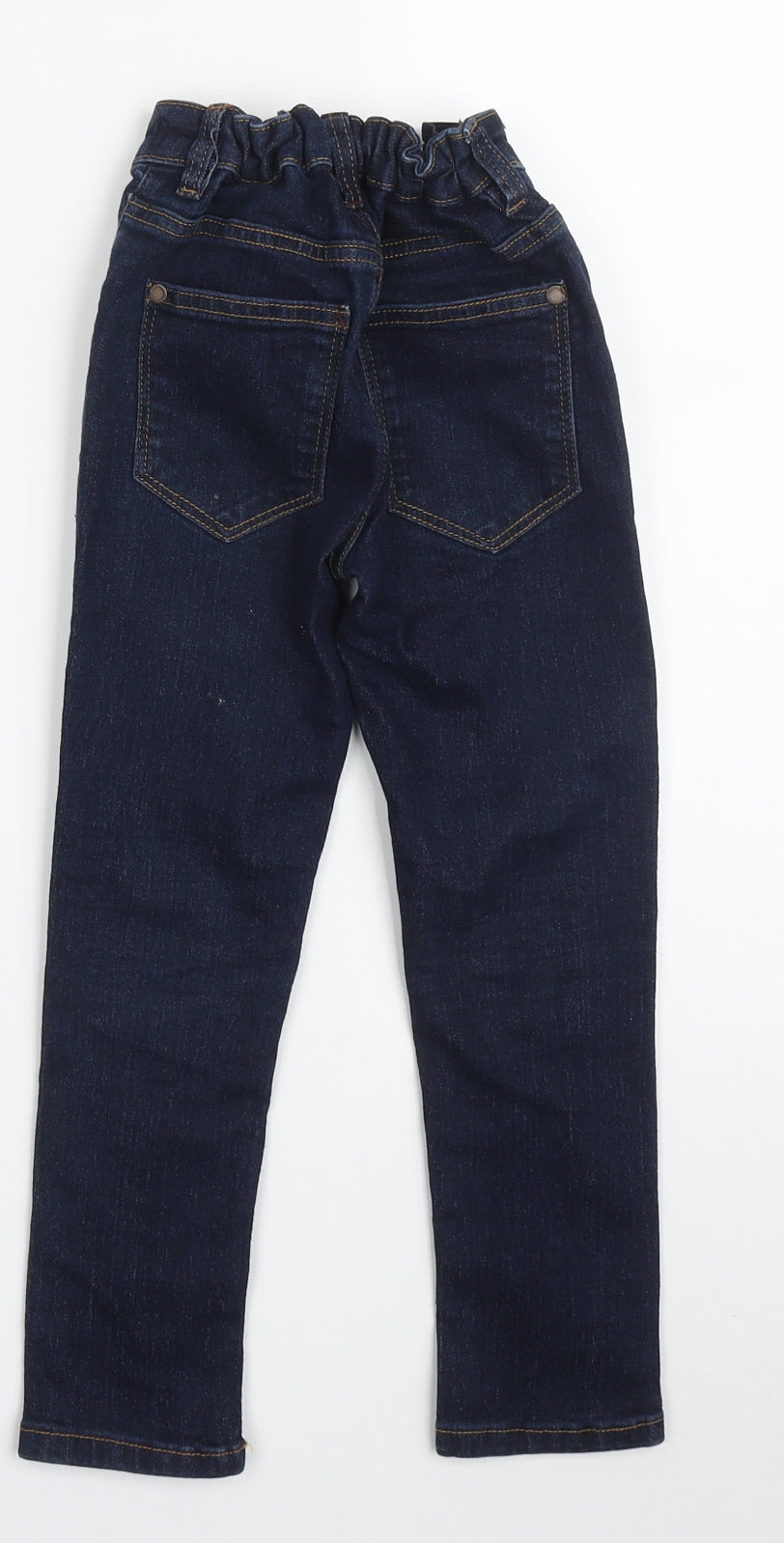NEXT Boys Blue  Cotton Skinny Jeans Size 6 Years  Regular Button