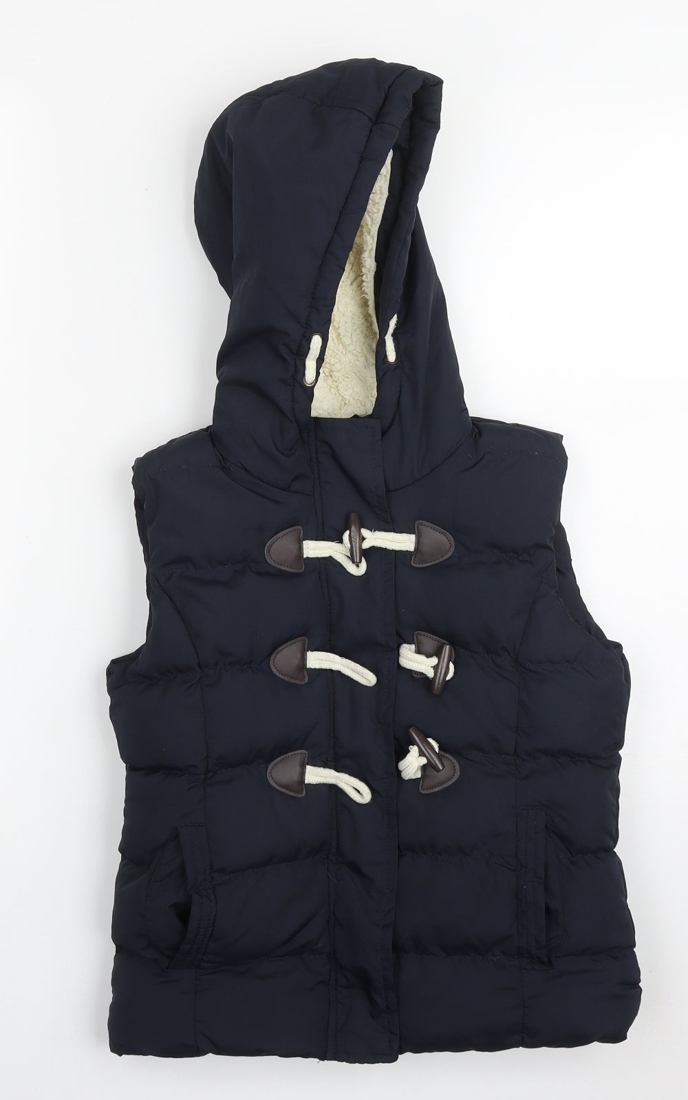Young Dimension Girls Blue   Gilet Coat Size 10-11 Years  Zip