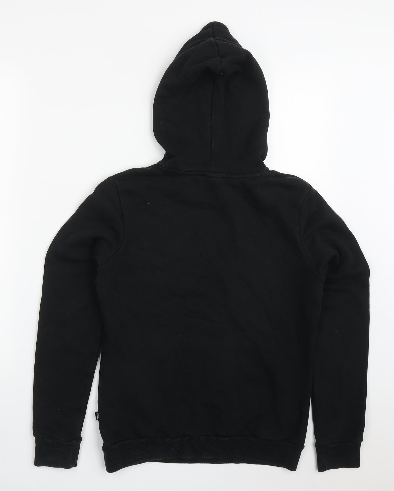 PUMA Womens Black  Cotton Pullover Hoodie Size 8  Pullover