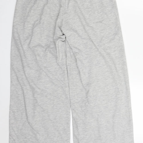 Papaya Womens Grey  Cotton Sweatpants Trousers Size S L30 in Regular Drawstring