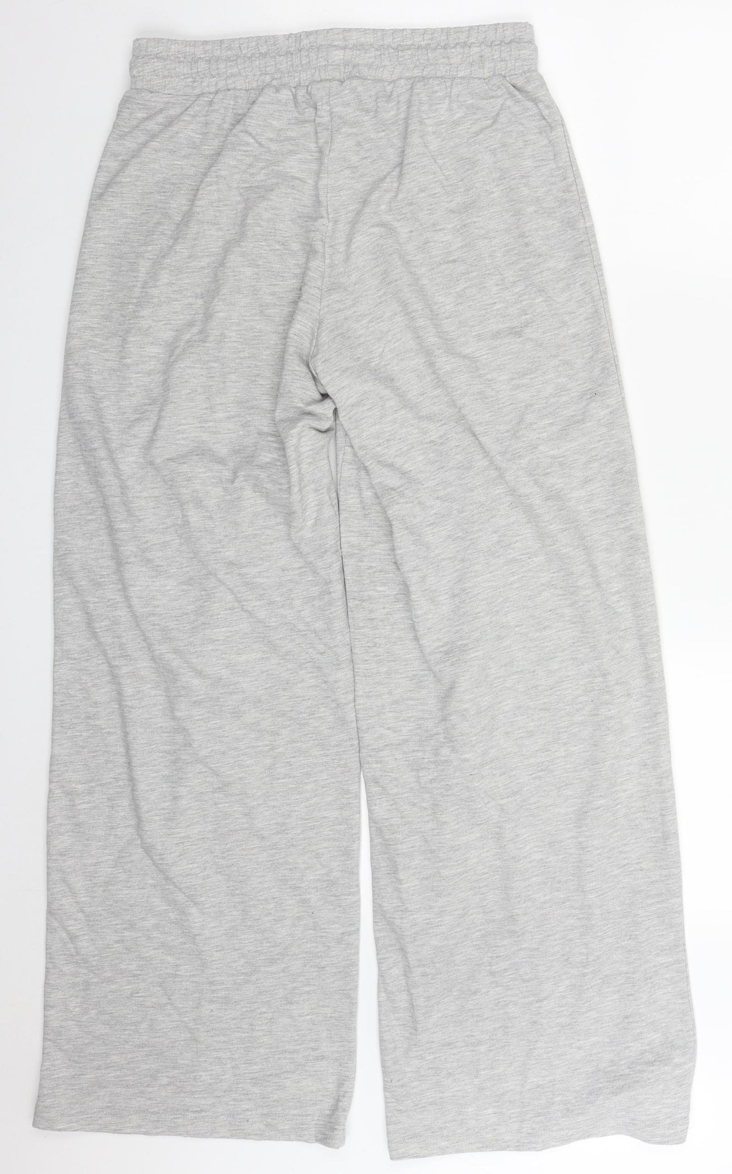 Papaya Womens Grey  Cotton Sweatpants Trousers Size S L30 in Regular Drawstring