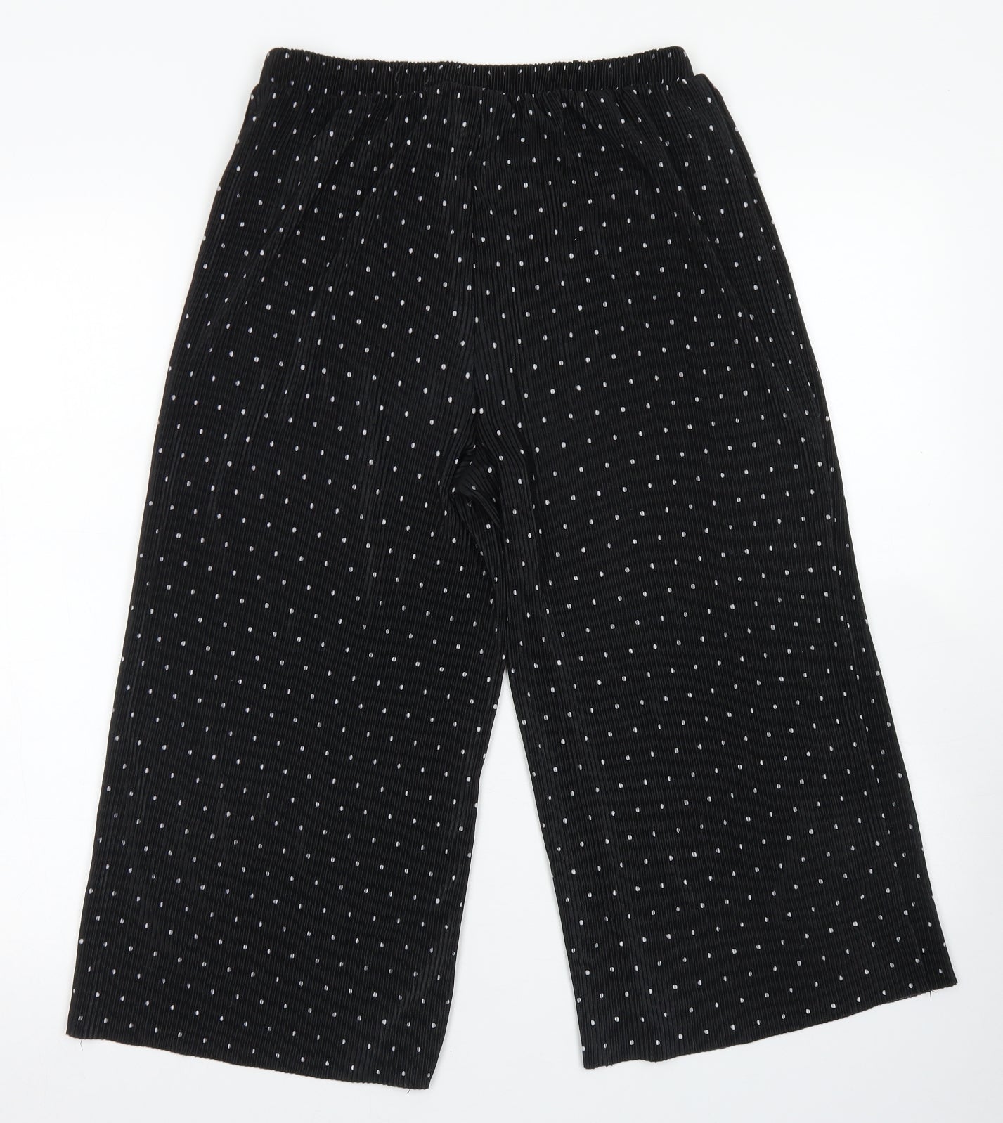 Primark Girls Black Polka Dot Polyester Culotte Shorts Size 12-13 Years  Regular