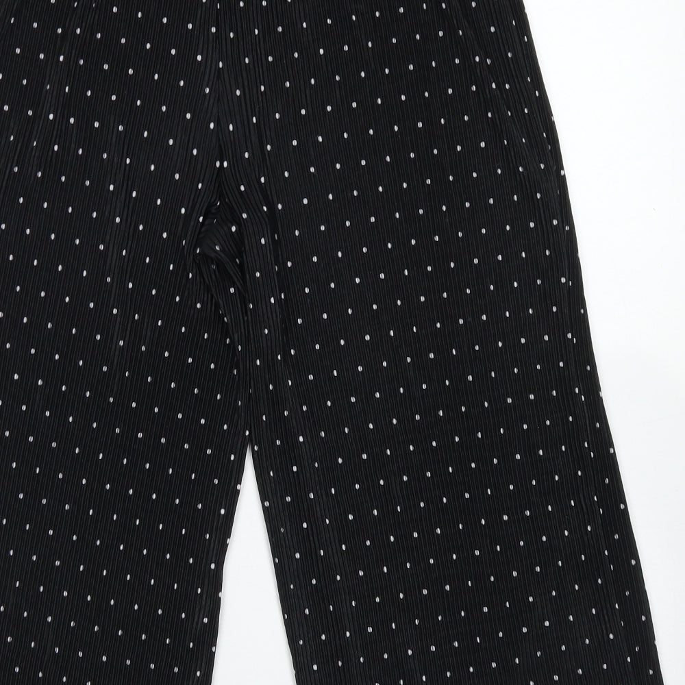 Primark Girls Black Polka Dot Polyester Culotte Shorts Size 12-13 Years  Regular
