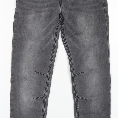TU Boys Grey  Cotton Skinny Jeans Size 9 Months  Regular Drawstring