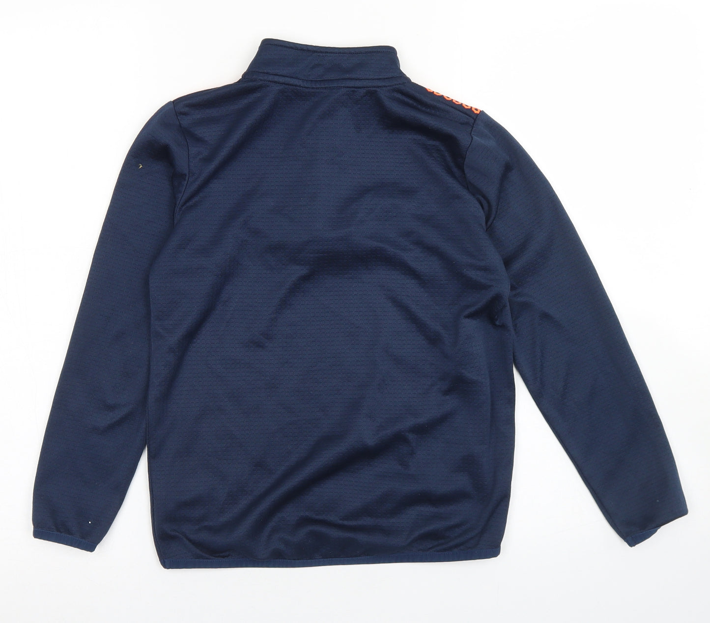 Dunnes Stores Boys Blue  Polyester Pullover Sweatshirt Size 8-9 Years  Zip