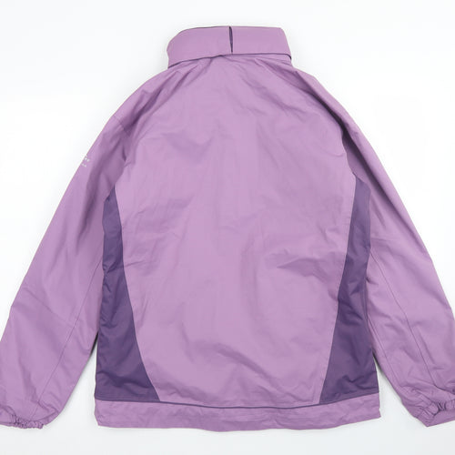 Regatta Girls Purple Colourblock  3-in-1 Jacket Coat Size 15 Years  Zip - Fleece Lined