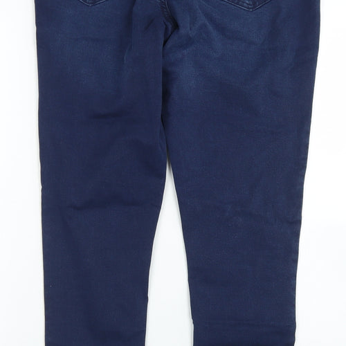 F&F Womens Blue  Cotton Jegging Jeans Size 14 L28 in Regular