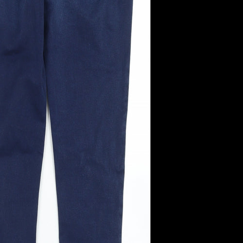 F&F Womens Blue  Cotton Jegging Jeans Size 14 L28 in Regular