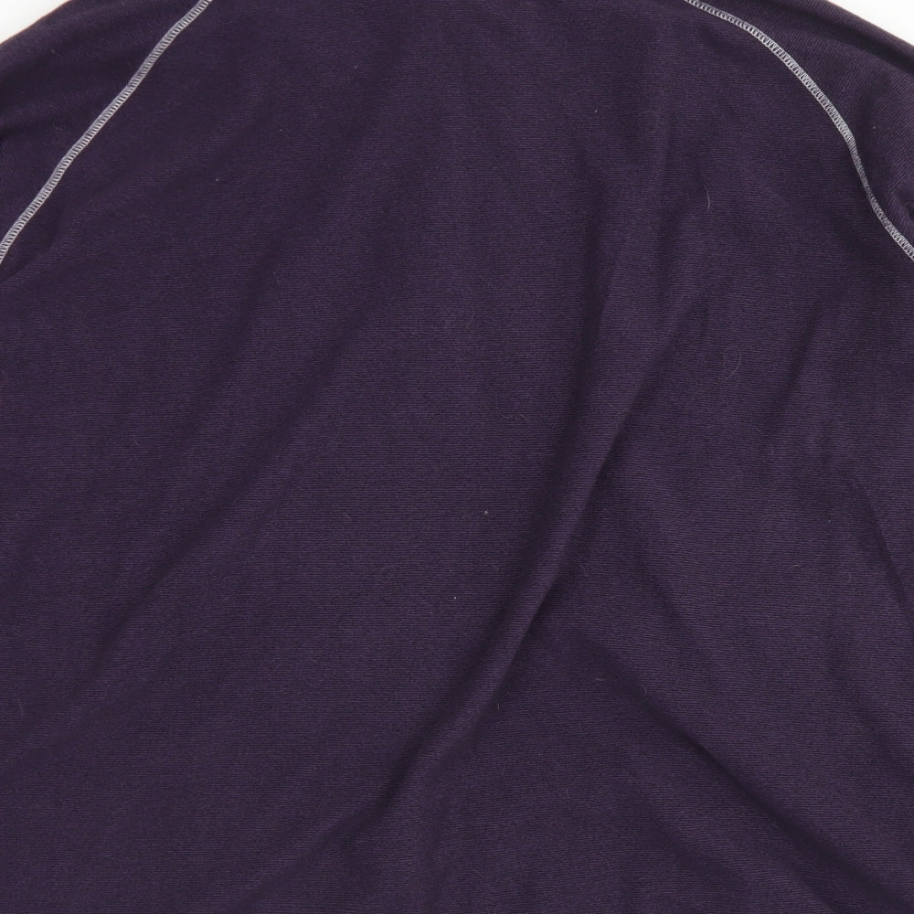 Regatta Womens Purple  Polyester Pullover Sweatshirt Size 20  Zip