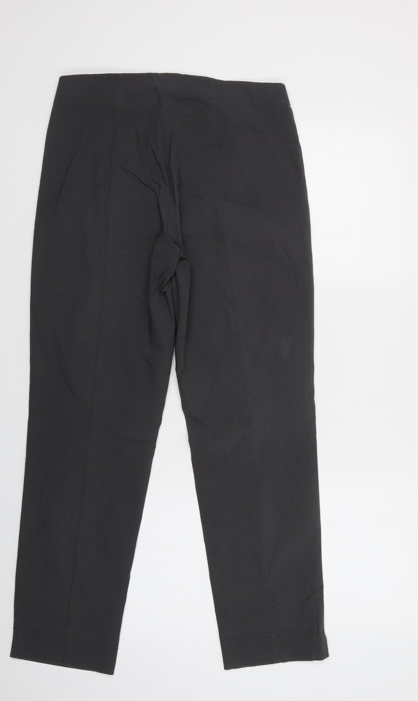 Robell Womens Grey  Viscose Jegging Trousers Size 12 L29 in Regular