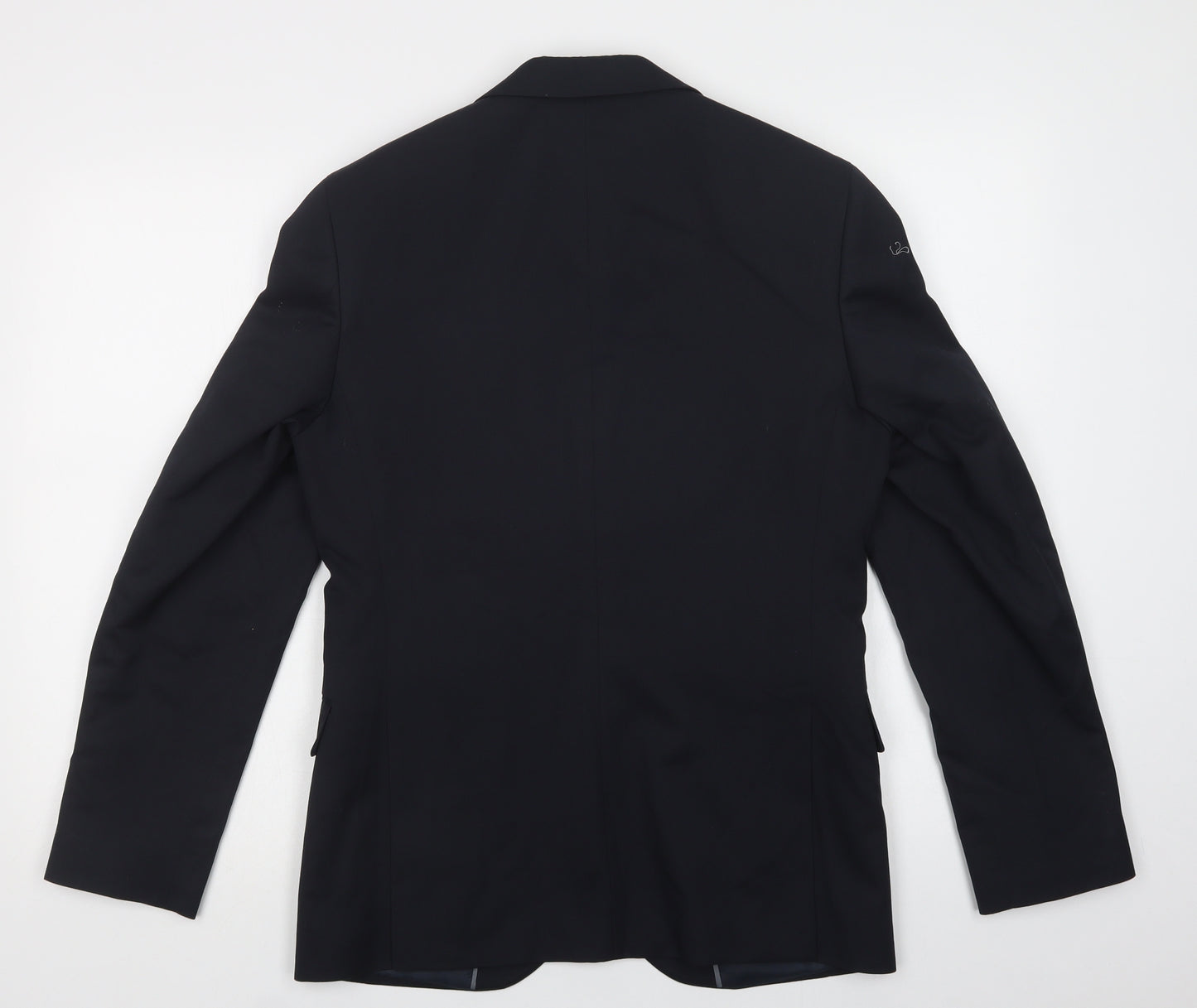 Marks and Spencer Mens Blue   Jacket Blazer Size S  Button