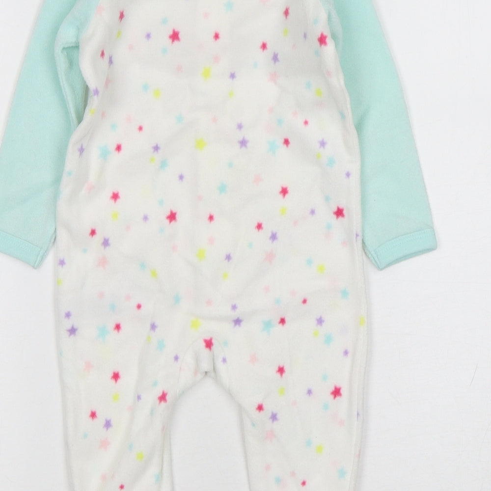 Primark Girls Multicoloured Polka Dot Polyester  One Piece Size 6-9 Months