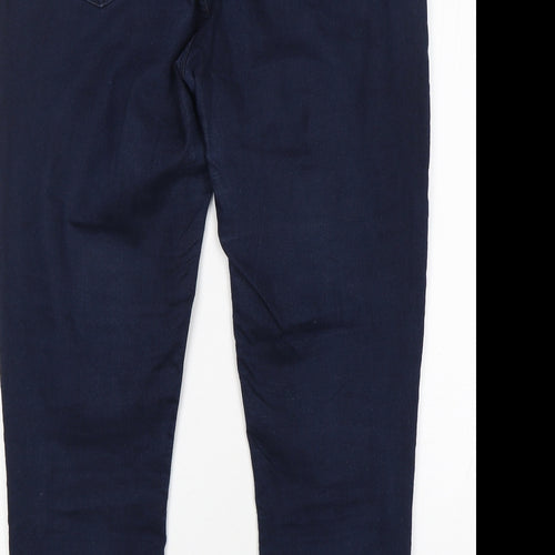 M&S Womens Blue   Skinny Jeans Size 18 L28 in Regular