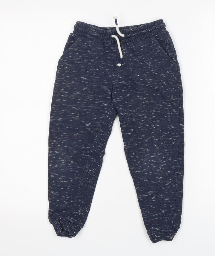 NEXT Boys Blue  Cotton Sweatpants Trousers Size 7 Years  Regular