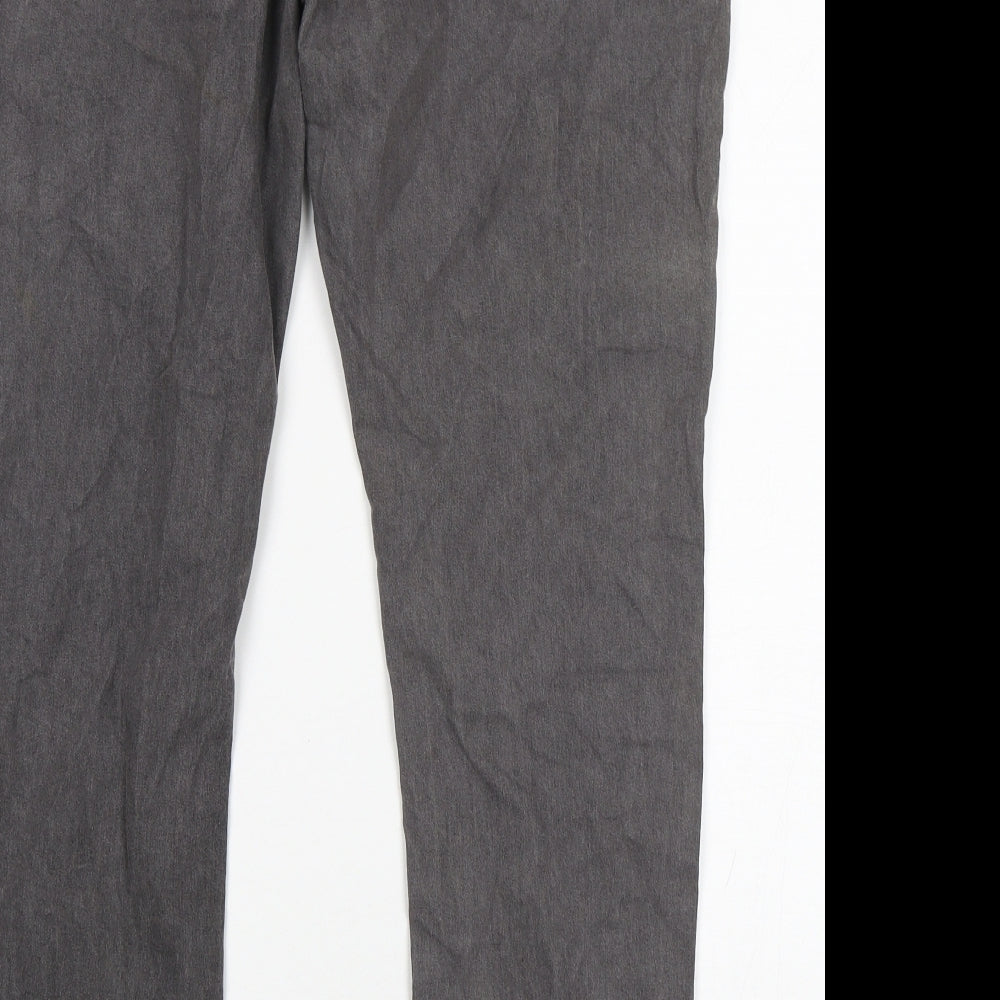 Primark Womens Grey  Cotton Jegging Jeans Size 18 L30 in Regular