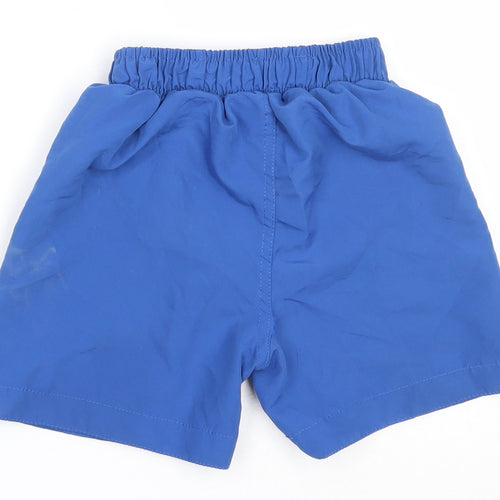 Matalan Boys Blue  Polyester Bermuda Shorts Size 4-5 Years  Regular