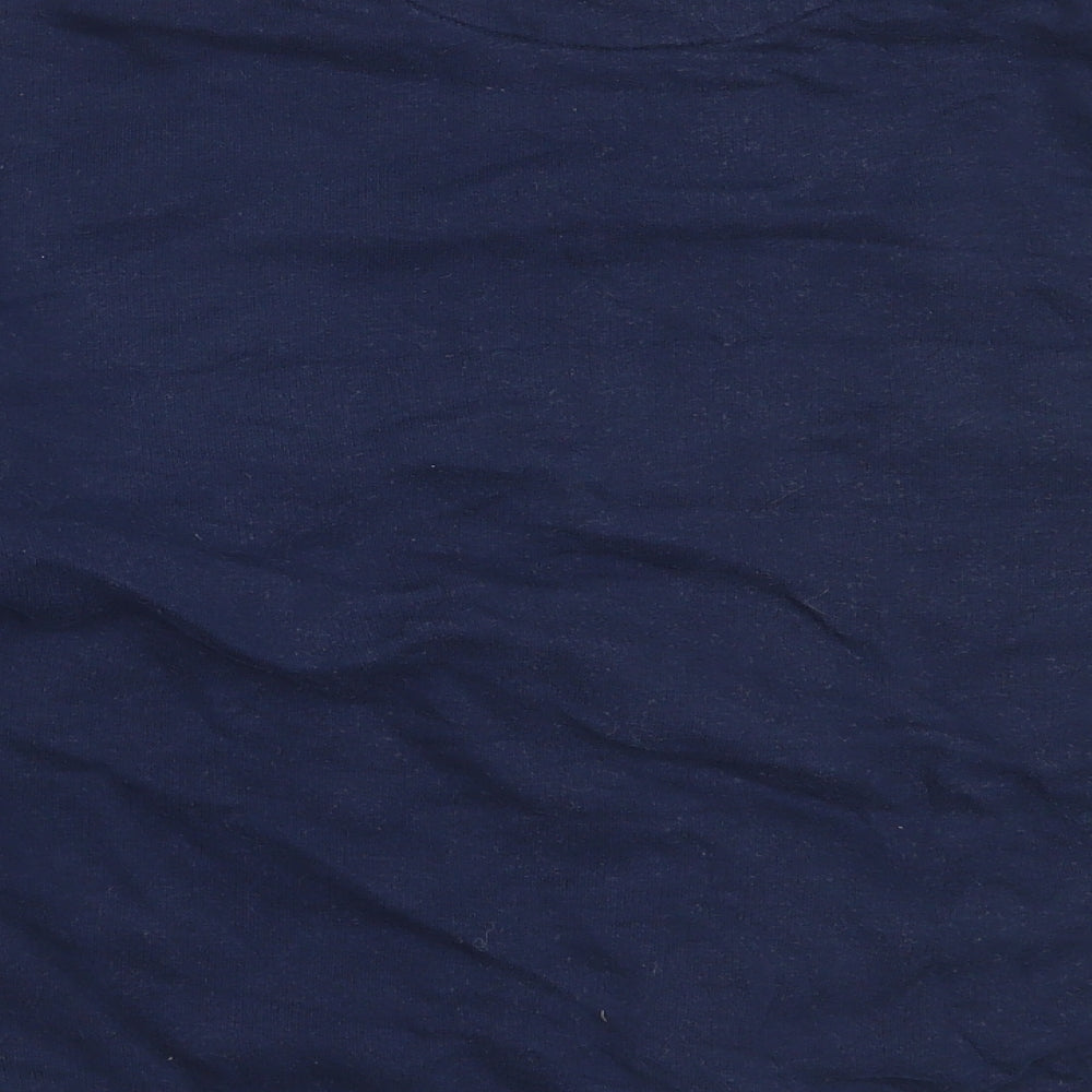 Marks and Spencer Boys Blue  Cotton Pullover Sweatshirt Size 9-10 Years