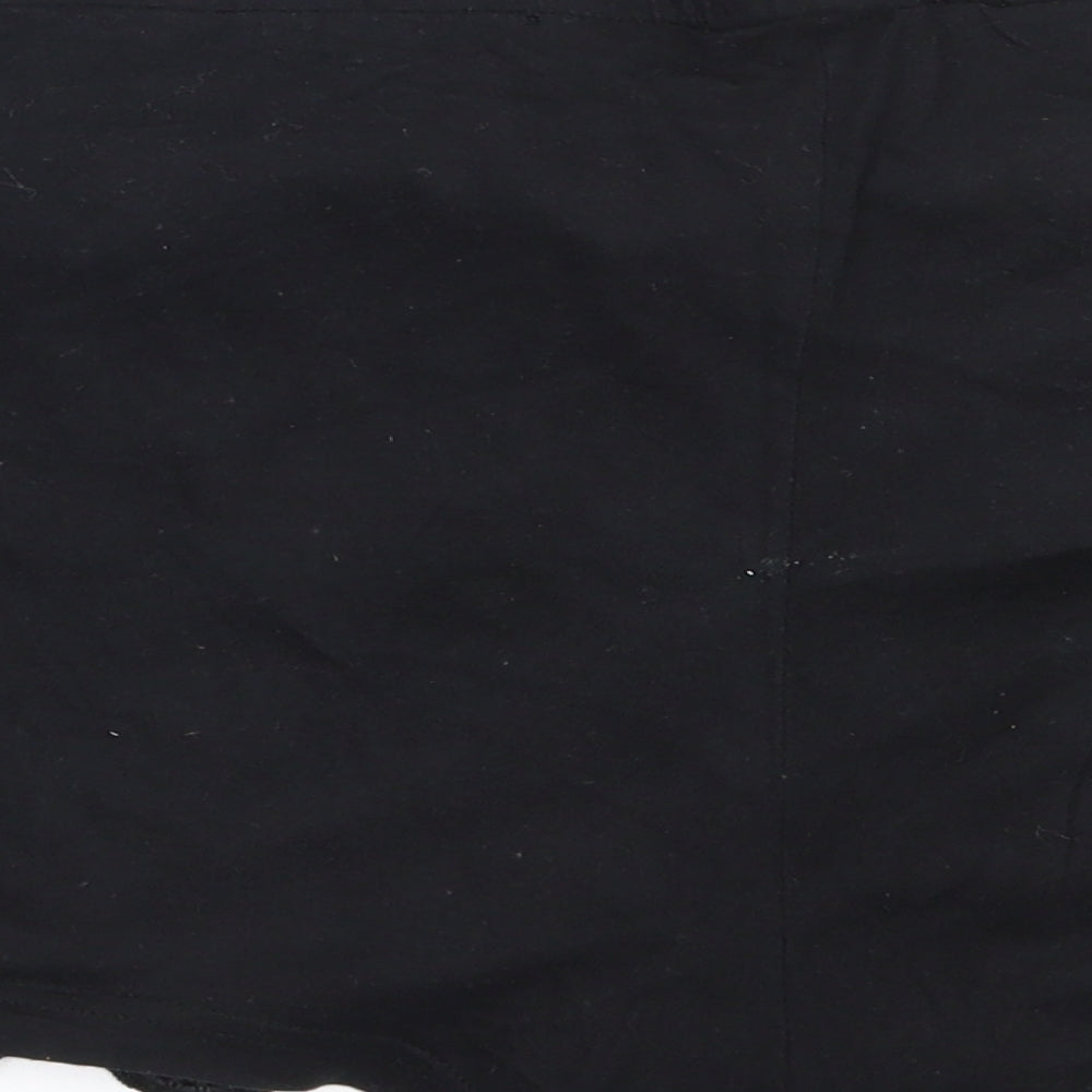 Atmosphere Womens Black  Cotton Hot Pants Shorts Size 18  Regular