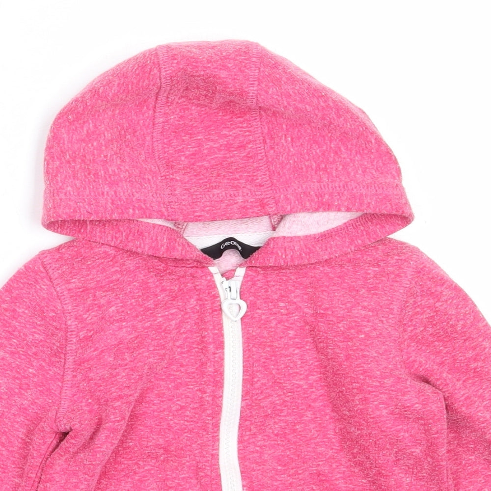 George Girls Pink   Jacket  Size 18-24 Months