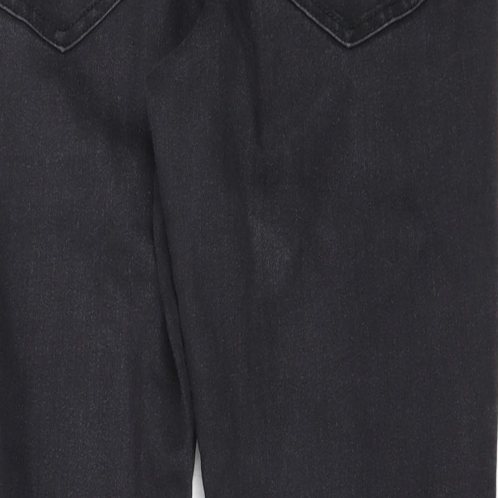 Marks and Spencer Womens Black  Cotton Jegging Jeans Size 10 L27.5 in Regular