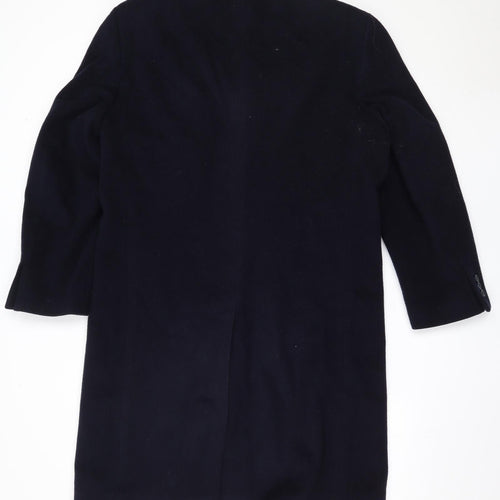 Aragona Mens Blue   Overcoat Coat Size 38
