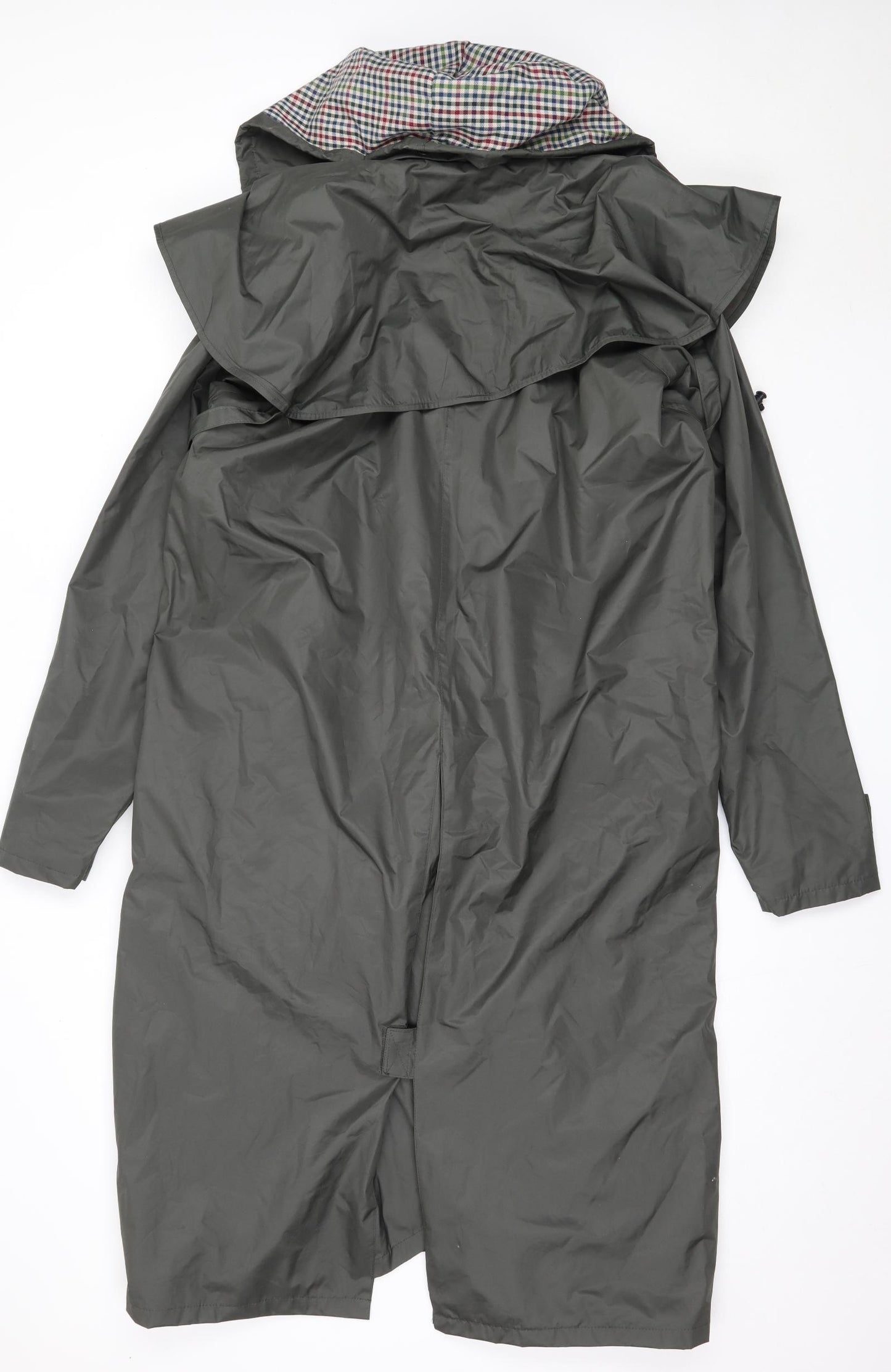Country Estate Womens Green   Trench Coat Coat Size 18  Zip
