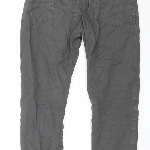 NEXT Boys Green  Cotton Cargo Trousers Size 11 Years  Regular