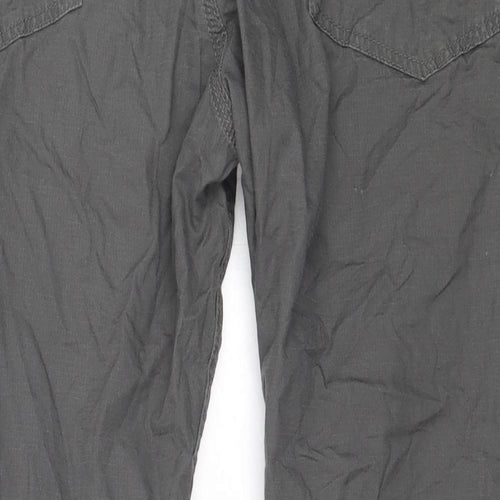 NEXT Boys Green  Cotton Cargo Trousers Size 11 Years  Regular