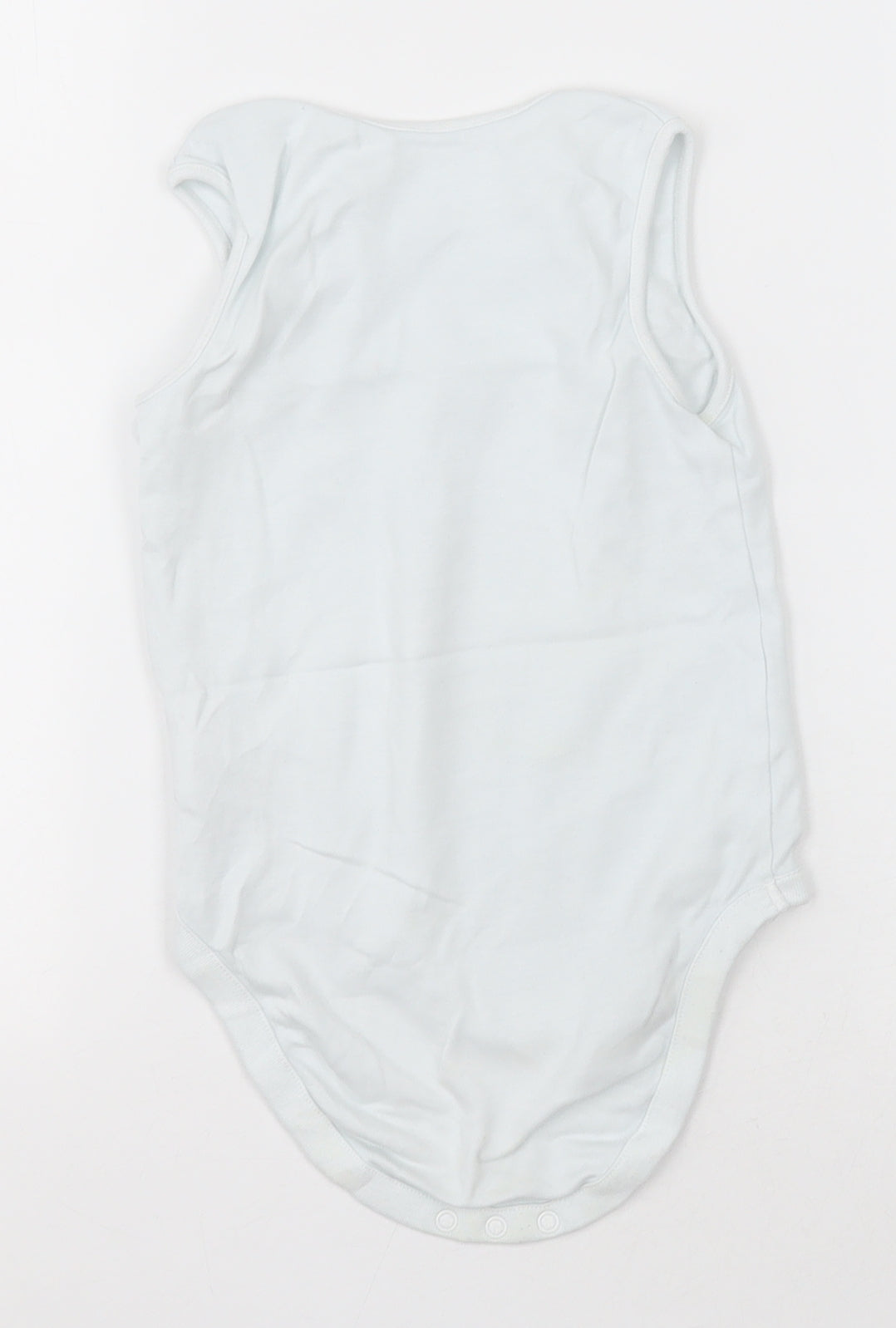 NEXT Girls White  Cotton Bodysuit One-Piece Size 2-3 Years  Button