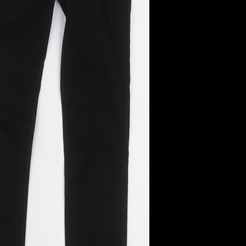 NEXT Womens Black  Cotton Skinny Jeans Size 10 L30 in Regular Button