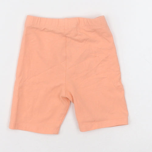 Matalan Girls Pink  Cotton Shorts Outfit/Set Size 12-18 Months