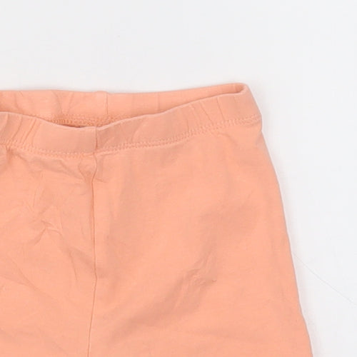 Matalan Girls Pink  Cotton Shorts Outfit/Set Size 12-18 Months