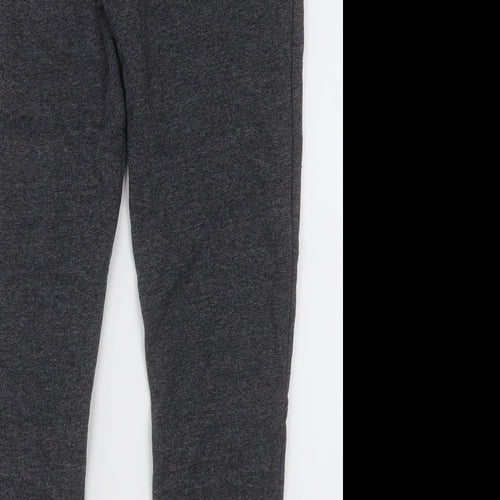 Primark Mens Grey  Cotton Jogger Trousers Size M L30 in Regular Tie