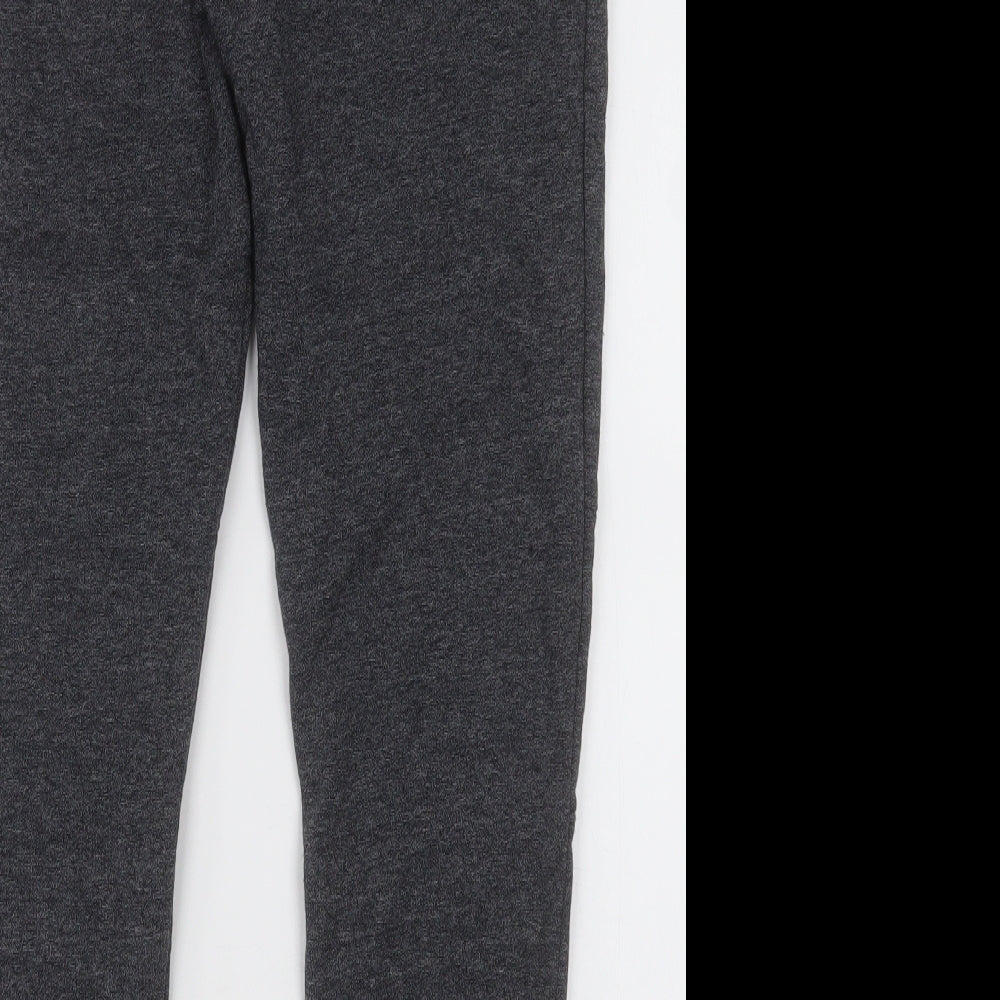 Primark Mens Grey  Cotton Jogger Trousers Size M L30 in Regular Tie