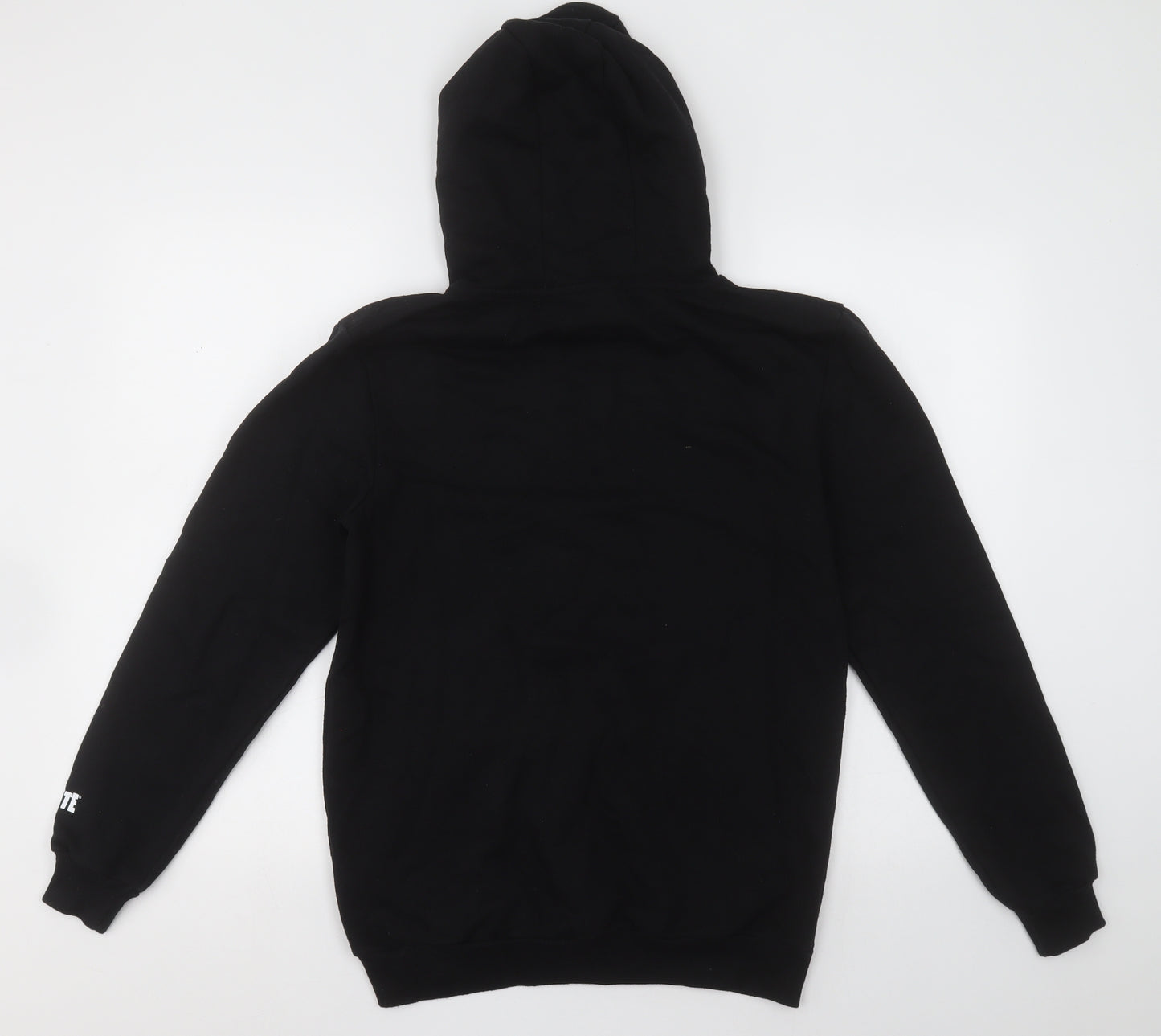 Primark Mens Black  Cotton Pullover Hoodie Size XL   - Fortnite