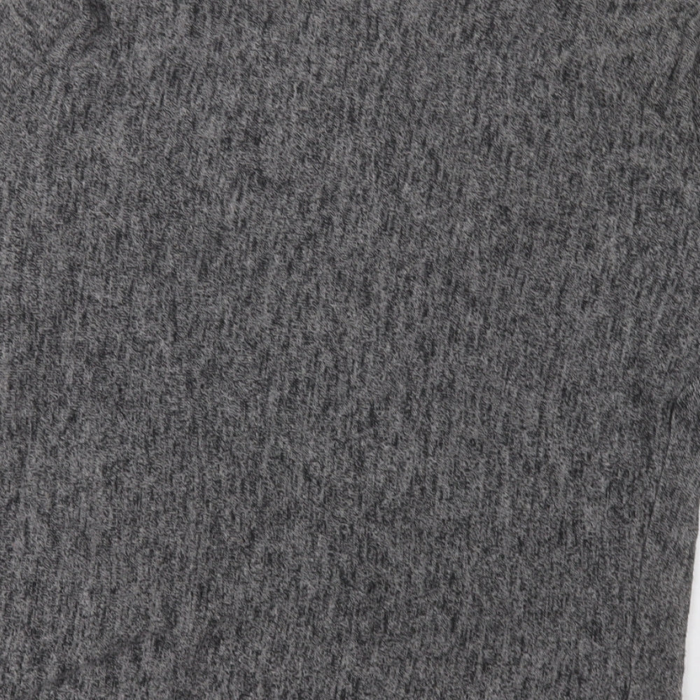 IZABEL LONDON Womens Grey  Polyester Pullover Sweatshirt Size 12  Pullover