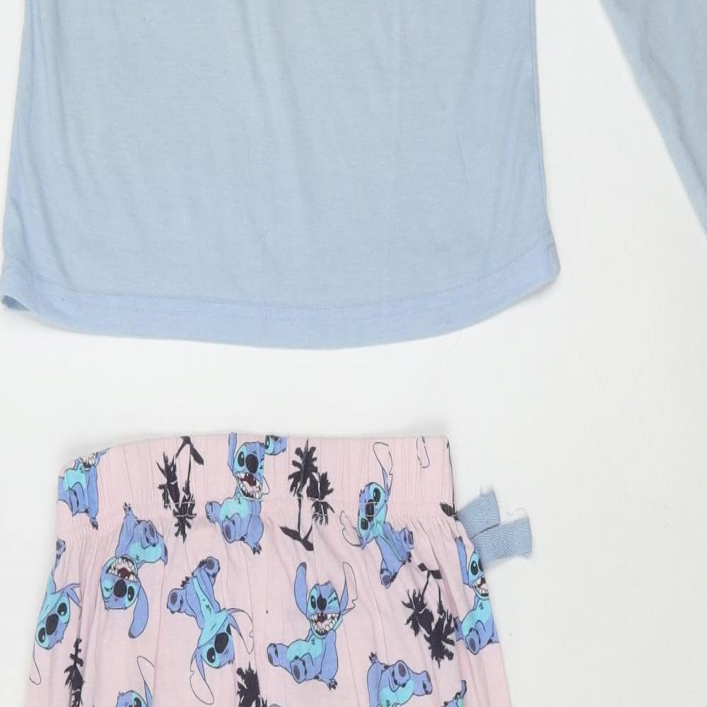 priamrk Womens Multicoloured Geometric Polyester  Pyjama Set Size XS   - stitch