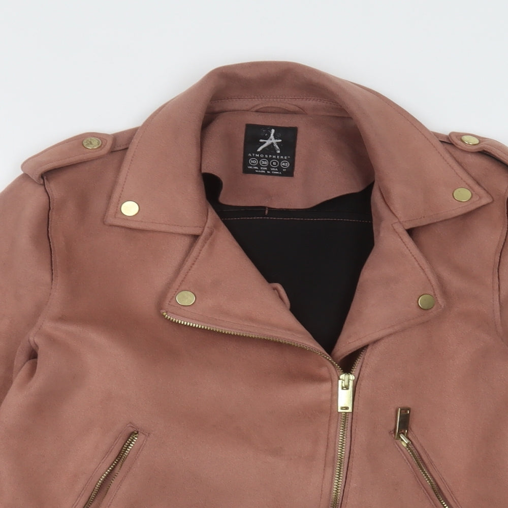 Primark Womens Pink   Jacket  Size 10  Zip