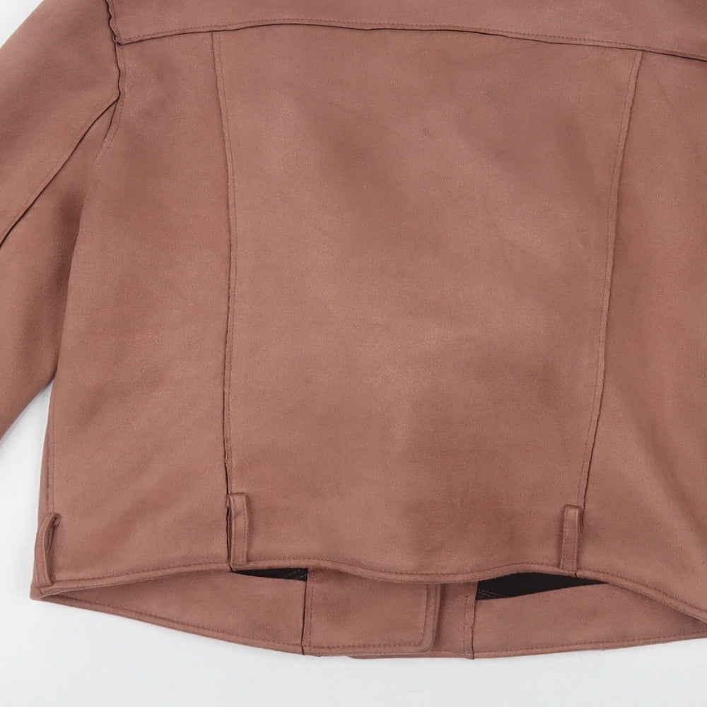 Primark Womens Pink   Jacket  Size 10  Zip