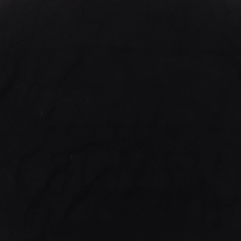 Marks and Spencer Womens Black  Viscose Pullover Sweatshirt Size 16  Pullover