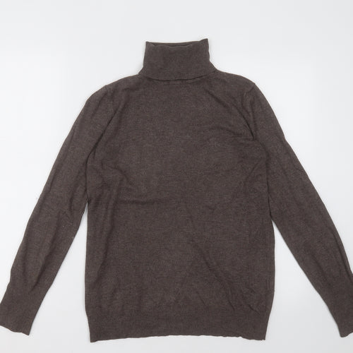 Dunnes Stores Womens Brown  Viscose Pullover Sweatshirt Size 12  Pullover
