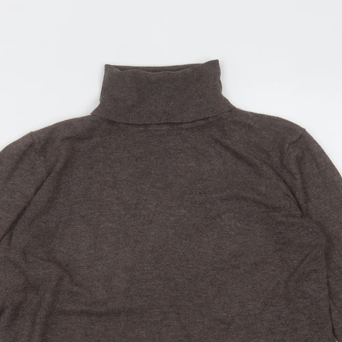 Dunnes Stores Womens Brown  Viscose Pullover Sweatshirt Size 12  Pullover