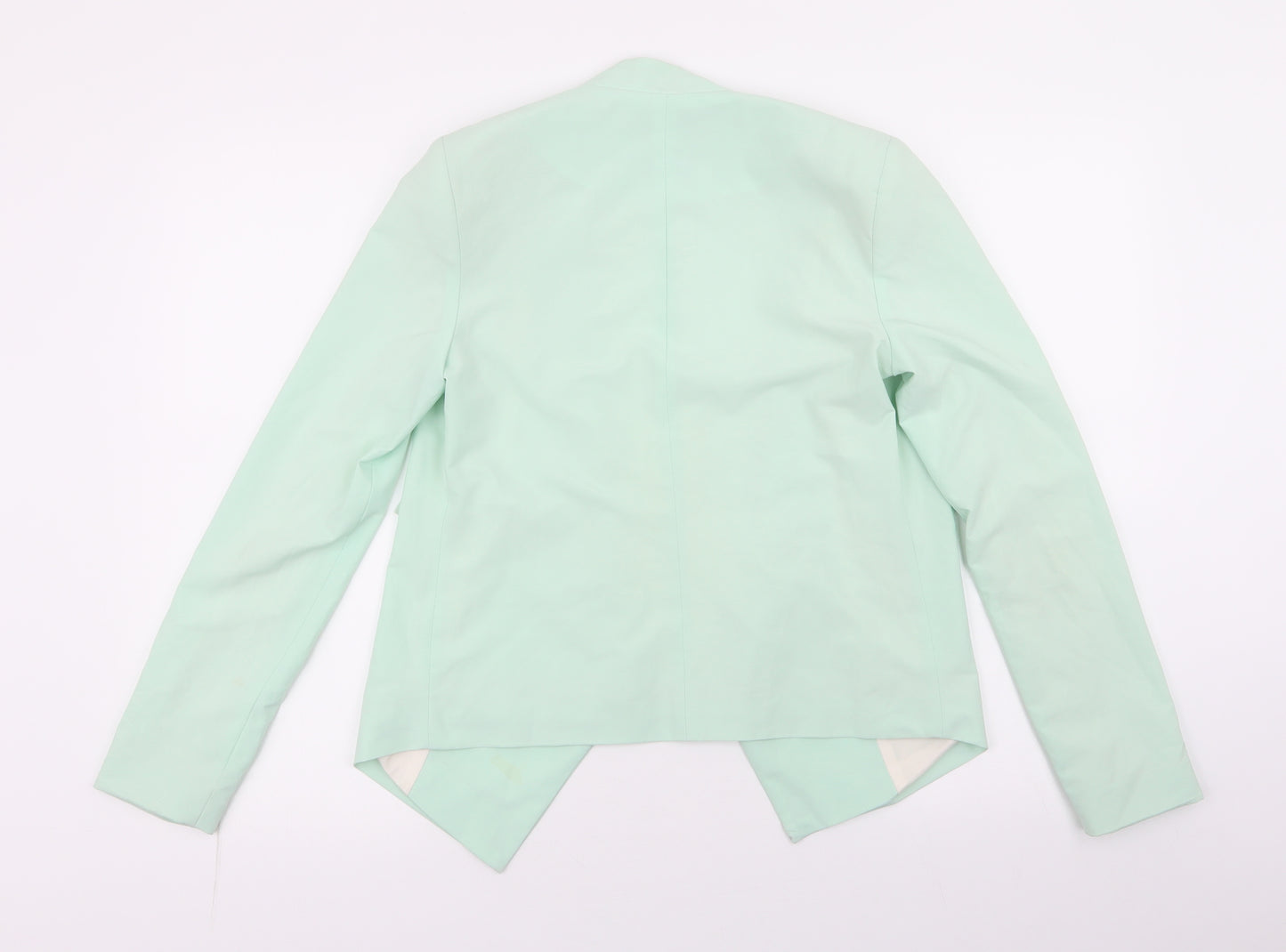 New Look Womens Blue    Blazer Size 8   - waterfall blazer
