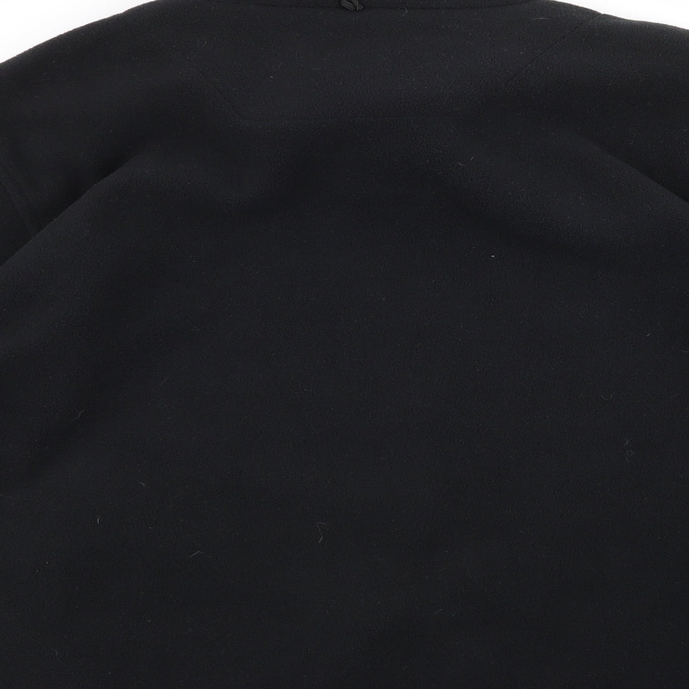 Clifford James Mens Black    Jacket Size L  Zip