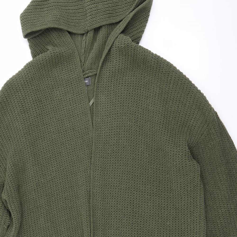 Primark Womens Green   Polyester Cardigan Jumper Size S